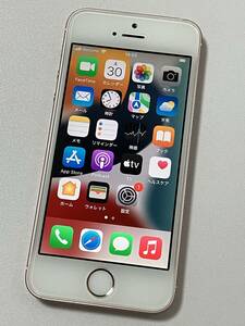 SIMフリー iPhoneSE Rose Gold 64GB ローズゴールド ピンク シムフリー アイフォンSE docomo softbank SIMロックなし A1723 MLXQ2J/A 98％