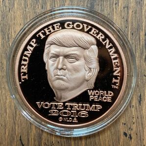 2016年 トランプ大統領 銅貨 トランプダラー 純銅 コイン 1oz