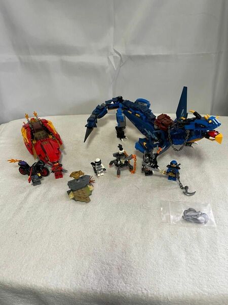 LEGO70652 ジェイとイナズマドラゴン　70638 カタナフレイムボート　ユーズド正規品　ニンジャゴー