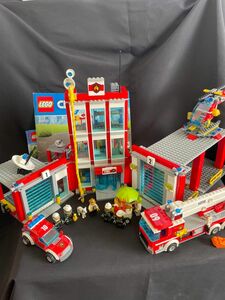 LEGO60110 シティ　消防署　ユーズド正規品　欠品なし　説明書あり　廃盤