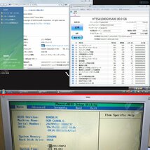 現状品 純正リカバリ領域有 バイオ Windows Vista ノートPC SONY VGN-C60HB Celeron M430 メモリ2GB HDD80GB 13.3型WXGA 必ず内容確認_画像7