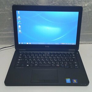 純正リカバリ有 Windows7Pro ノートPC Dell Latitude E5250 バッテリー1.5H Core i5-5200U メモリ16GB HDD500GB 12.5型FWXGA 必ず内容確認