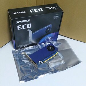 即納 ロープロファイル対応 ビデオカード PCI-Express 4.0対応 SPARKLE Intel Arc A310 ECO SA310C-4G MiniDisplayx2 HDMIx1 必ず内容確認