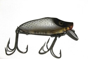 ■s3734 HEDDON RIVER RUNT ヘドン リバーラント シンカー オールド 希少 2ピースリグ 金目 40s～ p ■