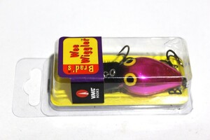 ■s3473 Brad's Wiggler ブラッズ ウィー ウィグラー ボックス入り ストーム ウィグルワート ウィーワート 似 貴重 b級ルアー ピンク■