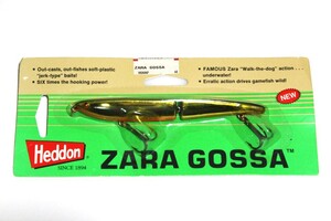 ■s3568 HEDDON ZARA GOSSA ヘドン ザラゴッサ 希少 デッドストック 130mm gf■未使用