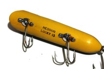 ■s3758 HEDDON LUCKY13 ヘドン ラッキー13 オールド 希少 書き目 首割れ bf■_画像4