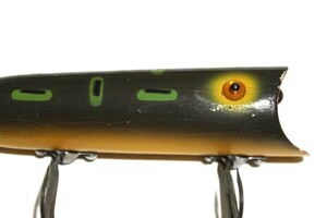 ■s3682 HEDDON WOOD LUCKY13 ヘドン ウッド ラッキー13 オールド 希少 bf タックアイ■