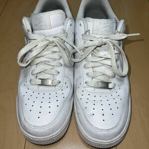 NIKE AIR FORCE 1 白26.0cm