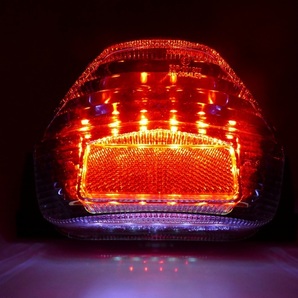 新品 LEDテールランプ クリアテール GSX1400 台湾製 クリヤテールの画像7