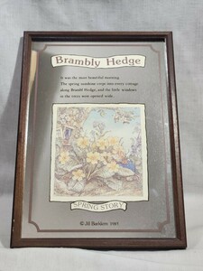 1985年　Brambly　Hedge　ブランブリーヘッジ　ジルバークレム作　春のピクニック　パブミラー　絵本　アンティーク　