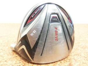 ヘッドのみ 接着タイプ♪BRIDGESTONE TOURSTAGE 705 X-DRIVE TYPE 415 ドライバー 1W 415cc ロフト角 9.5° 重量 198g 中古品♪R0296