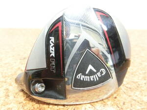 ヘッドのみ♪Callaway キャロウェイ RAZR FIT レイザーフィット フェアウェイウッド 3W 160cc ロフト角 15° 重量 207g 中古品♪R0382