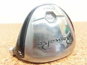 名器 ヘッドのみ 接着タイプ♪RomaRo ロマロ Ray TYPE-R FW7 フェアウェイウッド 7W 145cc ロフト角 21° 重量 224g 中古品♪R0120