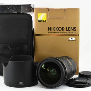 【美品】ニコン Nikon AF-S 24-70mm F2.8 G ED 大三元レンズ 《ナノクリスタルコート》   MR190347A2935の画像1