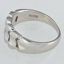 ★☆見て！Pt900プラチナリング指輪輝くデザイン12号！MJ-1655_画像3