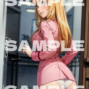 317【A4写真用紙・高画質】『こち亀 秋本麗子』グラビア コスプレ セクシー アニメ イラスト 同人 ポスター ファンアート