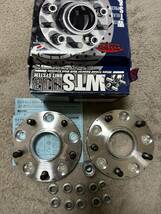 新品同様　KYO-EI ワイドトレッドスペーサー 5H 114.3 15mm ハブ φ60 キックス WTS HUB UNIT SYSTEM_画像1