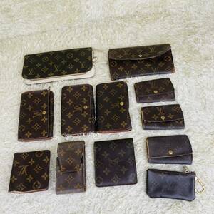 財布 LOUIS VUITTON ルイヴィトン モノグラム おまとめ12個 icosケース キーケース ポルトフォイユ 札入れ コイン キーホルダー 