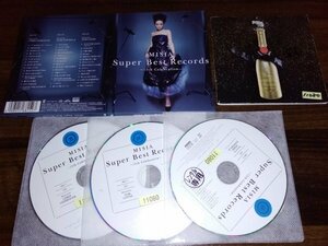 Super Best Records　15th Celebration　MISIA　ＣＤ　アルバム　3枚組　即決　送料200円 322