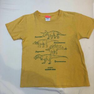 恐竜Tシャツ　kazunari araki 130
