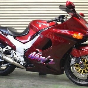 kawasaki ZX-11 新品タイヤ 高額カスタム devil BEET ETC 程度良好 予備険渡しOK 横浜市より zzr zx ZZR1100Dの画像4