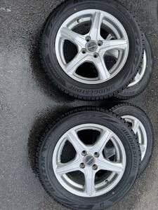 175/65r15 VRX2 8〜9割溝　ホイールセット