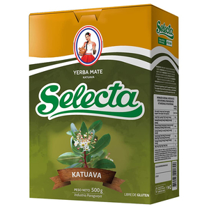 グリーンマテ茶(カツアーバ) セレクタ SELECTA YERBA MATE KATUAVA 500g【非常食】【保存食】【長期保存】【H05】