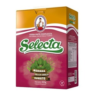  herb entering mate tea selector 500g Selecta Moringa Cola de Caballo Burrito