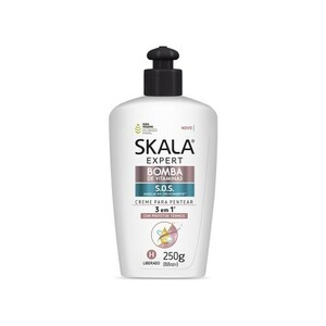 スカラ エキスパートBOMBA DE VITAMINAS 3 IN 1 ヘアクリーム 250g すべてのタイプの髪用 Skala Expert Bomba De Vitaminas