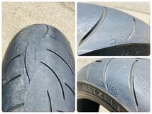 送料無料 メッツラー 120/70ZR17 190/55ZR17 中古タイヤ 前後セット 検索:METZELER、ROADTEC Z8_画像9