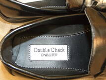  [ダブルチェック オンアンドオフ] オックスフォード ビジネスシューズ メンズ　革靴　黒　26.0EEE　中古品_画像3