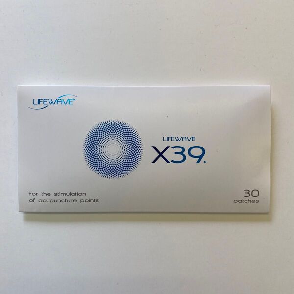 新品・未使用 Life Wave X39 ライフウェーブ エックスサーティナイン 送料込み