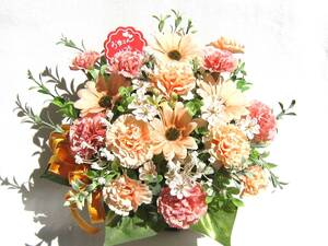  bell flower Mother's Day . oriented basket arrange carnation 