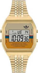 [Limited Time New] [adidas Original Swatch] Смотреть Digital Two AOST23555 Gold