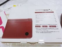 00575 【中古品】Nintendo DSi LL 本体 UTL-001 ワインレッド 箱取説付き完品 画面などやや傷あり SD4GB付属 ゲーム機 レトロゲーム_画像8