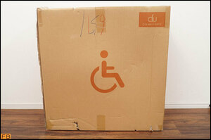 税込◆未使用◆COMEFORU 車椅子 折りたたみ 軽量 ブレーキ 自走用 介助 介護 手押し -K9-8501
