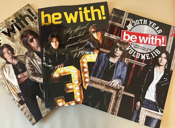 B'z 会報誌　vol.118 119 120