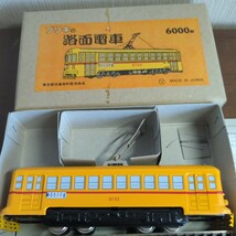 ブリキの路面電車6000 形　東京都交通局許諾済商品　日本製_画像2