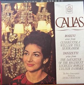 【LP】Maria Callas Sings Arias By Donizetti And Rossini Angel36239