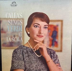 【LP】 Callas Sings Verdi At La Scala　マリア・カラス　