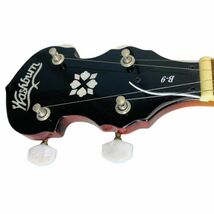 1円スタート 最落無し Washburn ワッシュバーン B-9 バンジョー_画像3