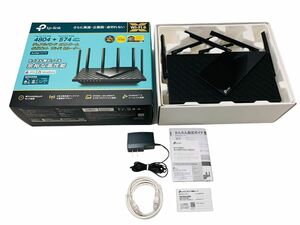 1円スタート 最落無し【美品】TP-Link Archer AX73 Wi-Fi6 ルーター