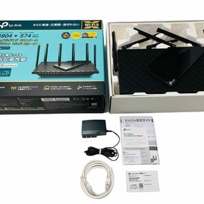 1円スタート 最落無し【美品】TP-Link Archer AX73 Wi-Fi6 ルーターの画像1