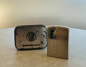 ● ZIPPO ジッポ オイルライター 喫煙具 シルバー 保管品 ●