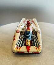 ● サンダーバード レーシングカー ブリキ おもちゃ 昭和レトロ ビンテージ 保管品 ●_画像5