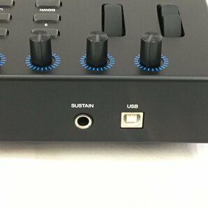 ALESIS アレシス V49 MIDIキーボード 49鍵盤 8パッド 中古 wa◇95の画像7