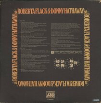 LP Roberta Flack & Donny Hathaway - Atlantic P-8254A_画像2