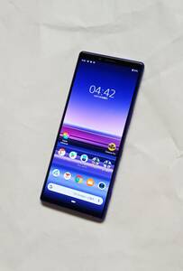 Xperia 1 SIMフリー 6.5型 有機EL Snapdragon 855 6GB 64GB 指紋認証 フルセグ おサイフケータイ エクスペリア ワン SOV40