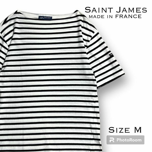 ＊人気＊【SAINT JAMES】ボートネックボーダーTシャツ フランス製 半袖